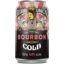 Photo of Brookvale Union Bourbon & Cola 6% Can