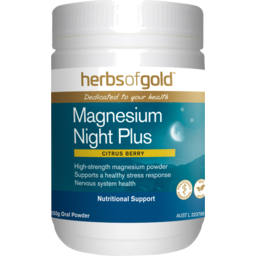 Photo of HERBS OF GOLD:HG Magnesium Night Plus Powder 150g