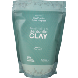 Photo of AUS HEALING CLAY Bentonite Clay Powder Foodgrade 500