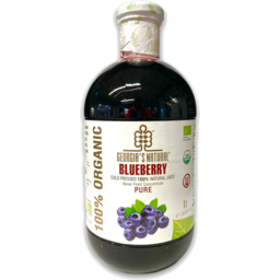 Photo of Georgia's Natural Organic Cold-Pressed Blueberry Juice
