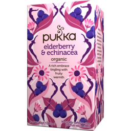 Photo of Pukka Tea – Elderberry & Echinacea (20 bags)