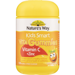 Photo of Nature's Way Kids Smart Vita Gummies Vitamin C + Zinc 120's