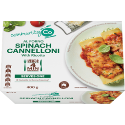 Photo of Community Co. Spinach Cannelloni 400g