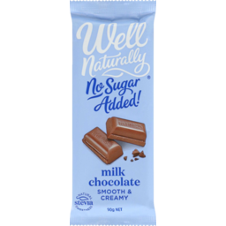 Photo of Well Naturally No Sugar Addedd Milk Chocolate Creamy Milk