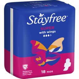 Photo of Stayfree Maxi Pad Super Wing 18