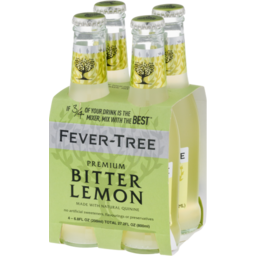 Photo of Fever Tree Bitter Lemon Tonic Bottles