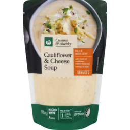Photo of Woolworths Cauliflower & Cheese Soup