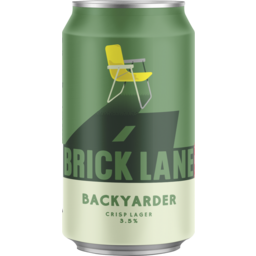 Photo of Brick Lane Backyarder Crisp Lager Can