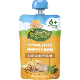 Photo of Rafferty's Garden Chicken, Peas & Wholemeal Pasta 120g