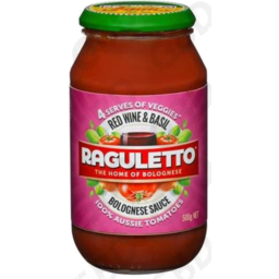 Photo of Raguletto Pasta Sauce Red Wine & Basil