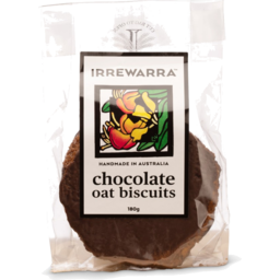 Photo of Irrewarra Biscuits Snaps Chocolate Oat 180g