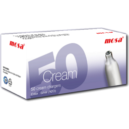 Photo of Mosa Cream Chargers 50pk