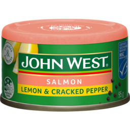 Photo of John West Salmon Lemon & Cracked Pepper