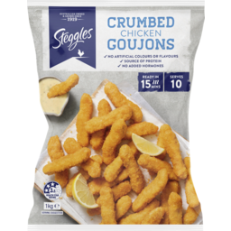 Photo of Steggles Chicken Breast Goujons, Crumbed 1 kg