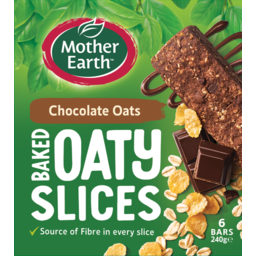 Photo of Mother Earth Oath Slices Chocolate Oats 6pk 240g