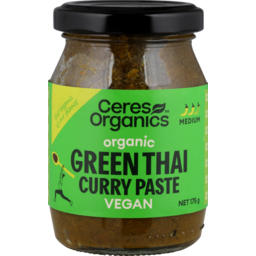 Photo of Ceres Oranics Curry Paste Green Thai 175g