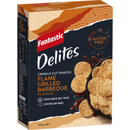 Photo of Crackers, Fantastic Delites Flame Grilled Barbeque