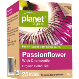 Photo of Planet Organic - Passionflower Chamomile Tea Bags 25 Pack