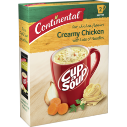 Photo of Continental Cup A Soup Cream Of Chicken Lots A Noodles 60gm