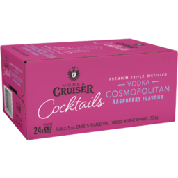 Photo of Cruiser Cocktail Raspberry Cosmopolitan