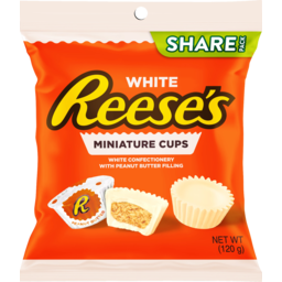 Photo of Reeses White Miniature Peanut Butter Cups