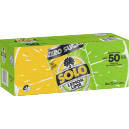 Photo of Solo Lemon Lime Zero Sugar 10pk