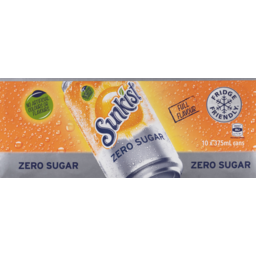 Photo of Schweppes Zero Sugar Sunkist Cans 10x375ml