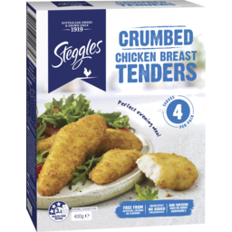 Photo of Steggles Crumbed Chicken Breast Tenders 400g