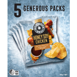 Photo of Red Rock Deli Honey Soy Chicken Chips 5 Pack