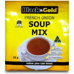 Photo of Black And Gold Soup French Onion 40gm