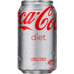 Photo of Coca-Cola Light Diet Coke Soft Drink Can 375ml