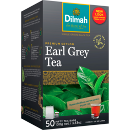 Photo of Dilmah Earl Grey Tea Bags 50 Pack 100g