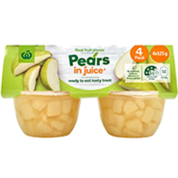 Photo of Select Fruit Snack Pear In Juice 4 pack