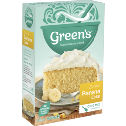 Photo of Greens Cake Mix Banana 430g