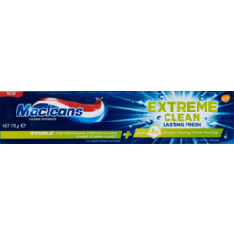 Photo of Macleans Extreme Clean Toothpaste Lasting Fresh 170g