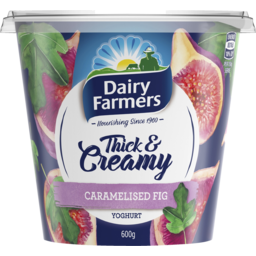 Photo of Dairy Farmers Thick & Creamy Caramelised Fig Yoghurt