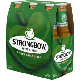 Photo of Strongbow Sweet Apple Cider Bottle 330ml