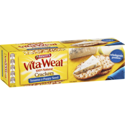 Photo of Arnott's Vita Weat Crackers Sesema & Poppy Seed 130g