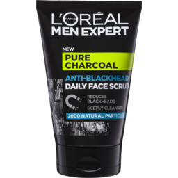 Photo of L'oréal Paris Men Expert Pure Charcoal Anti-Blackhead Daily Face Scrub, 100ml