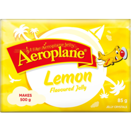 Photo of Aeroplane Lemon Flavoured Jelly Crystals 85g