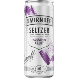 Photo of Smirnoff Seltzer Passionfruit Can '250ml