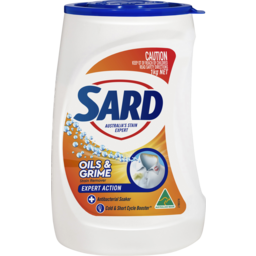 Photo of Sard Oils & Grime, Stain Remover Soaker Powder,