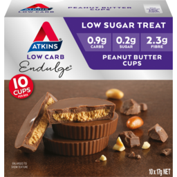 Photo of Atkins Low Carb Endulge Peanut Butter Cups 10 Pack 170g