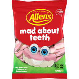 Photo of Allen's Mad About Teeth Lollies Bag