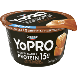 Photo of Danone Yopro Yopro High Protein Salted Caramel Yoghurt 160g