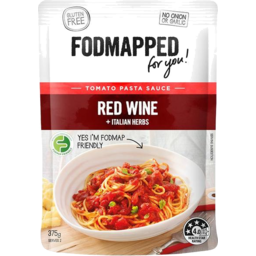 Photo of FODMAPPED Red Wine Italian Herb Pasta Sauce
