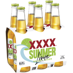 Photo of XXXX Summer Bright Lager With Lime 6pk