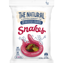 Photo of The Natural Confectionery Co. Snakes 200g