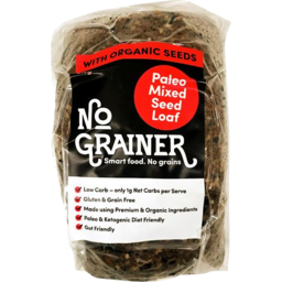 Photo of No Grainer Gluten Free & Paleo Mixed Seed Loaf 