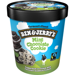Photo of Ben & Jerry's Ice Cream Mint Chocolate Cookie